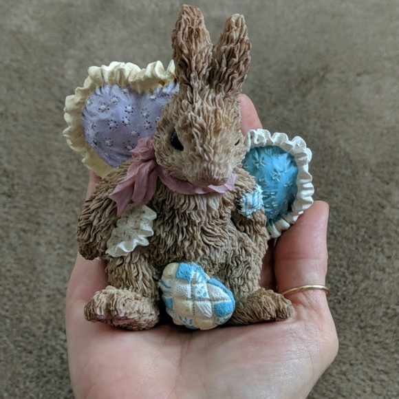 Home Interiors Bunny Figurines - SET OF TWO - Picture 2 of 5